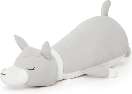 Llama Alpaca Stuffed Animal Squishies, Llama Alpaca Plush Long Sheep Plush Body Pillow Soft Valentines Day/Birthday