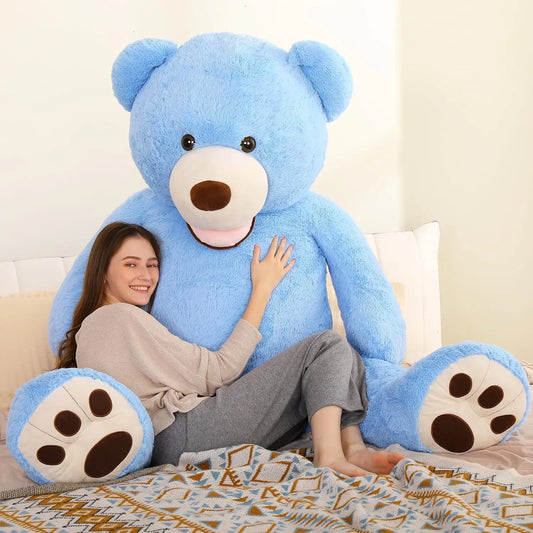 Giant Teddy Bear Plush 6 Feet, Large Big Teddy Bears Stuffed Animals for Girlfriend Boyfriend，Baby Shower