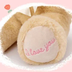 I Love You Teddy Bear Stuffed Animals Valentines Day Gifts,2-Pack Soft Embroidered Stuffed Bear Stuffed Animals Bulk