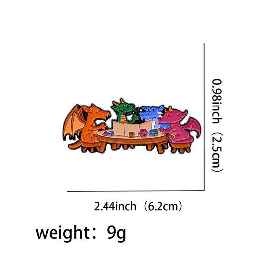 Game Character Enamel Pin