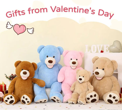Giant Pink Teddy Bear 6ft Stuffed Animal ，Large Teddy Bear Plush -for Valentines Day,Anniversary,Birthday