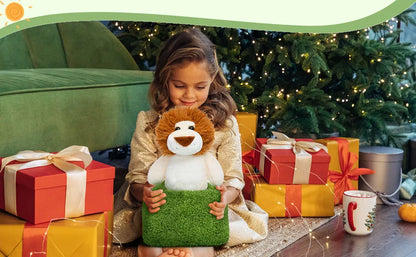 Clearance Stuffed Animal Plush Lion, 11 inch Cute Stuffed Lion King, Christmas Birthday Gifts for Kids
