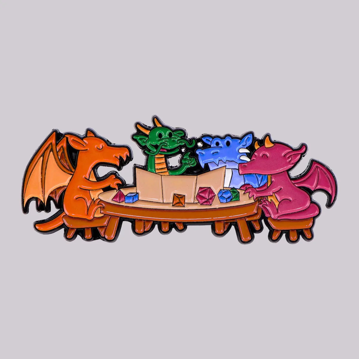 Game Character Enamel Pin