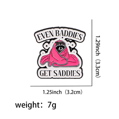 Cute Raccoon Enamel Pin