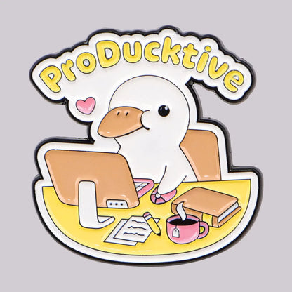 Duck Lovers Enamel Pin