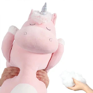 Big Unicorn Body Pillow, 36.2'' Soft Unicorn Pillow  for Christmas Birthday Valentine's Day,Pink
