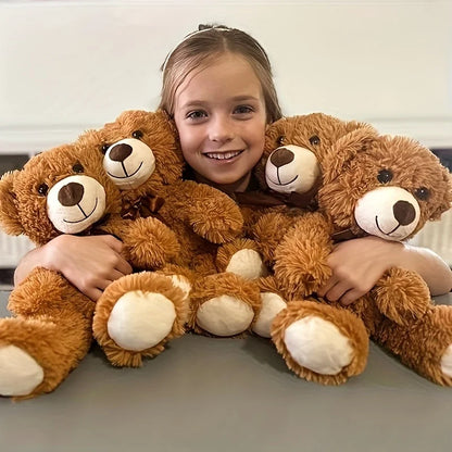 Bulk Teddy Bears Stuffed Animal 8 Packs, Small Stuffed Teddy Bear Plush 14'', Cuddly Soft Stuffed Animals Bulk For Kids