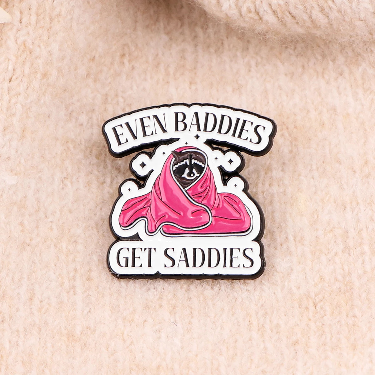 Cute Raccoon Enamel Pin