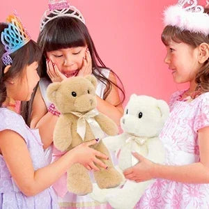 I Love You Teddy Bear Stuffed Animals Valentines Day Gifts,2-Pack Soft Embroidered Stuffed Bear Stuffed Animals Bulk
