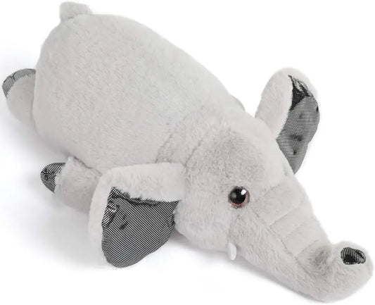 Elephant Plush Soft Hug Stuffed Animals Pillow for Boy Girl Kids ( Grey, 24 Inches)